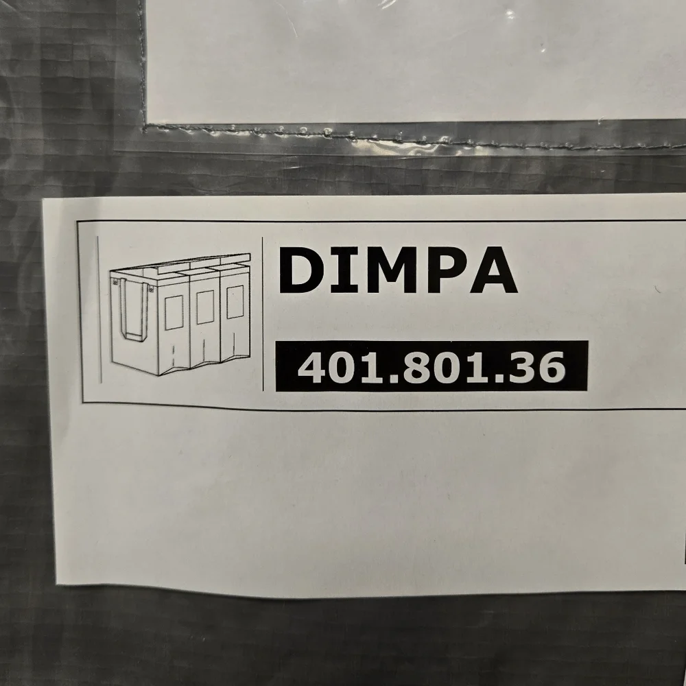 Ikea DIMPA Recycling bags 3 Pieces